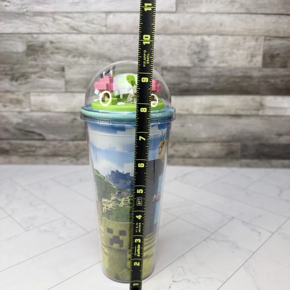 Minecraft Tumbler Cup Dome Lid - Creeper Bee Sheep - Movie Release Exclusive